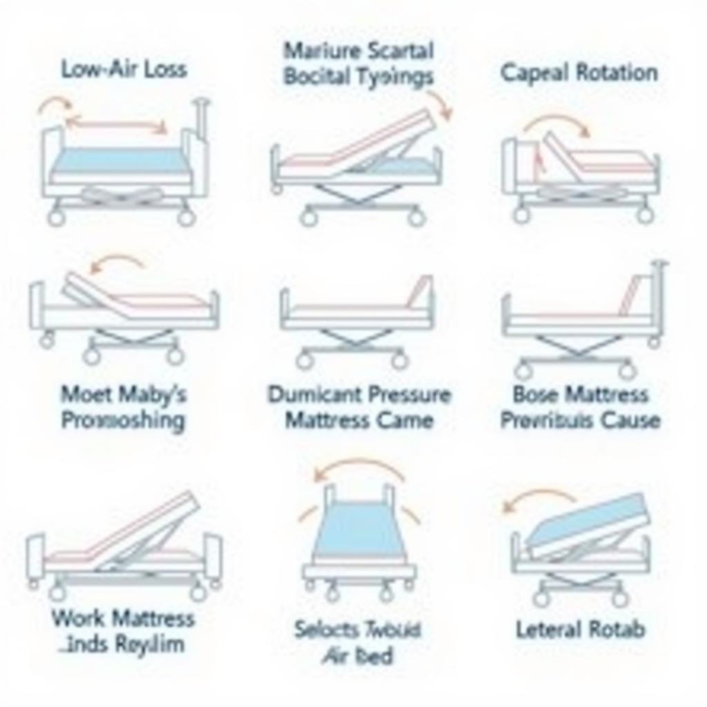 Different Types of Air Bed Hospital Mattresses