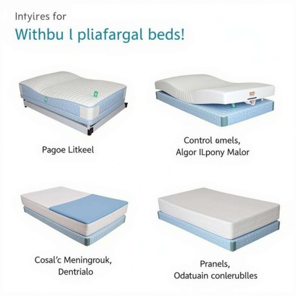 Different Types of Air Mattresses for Hospital Beds