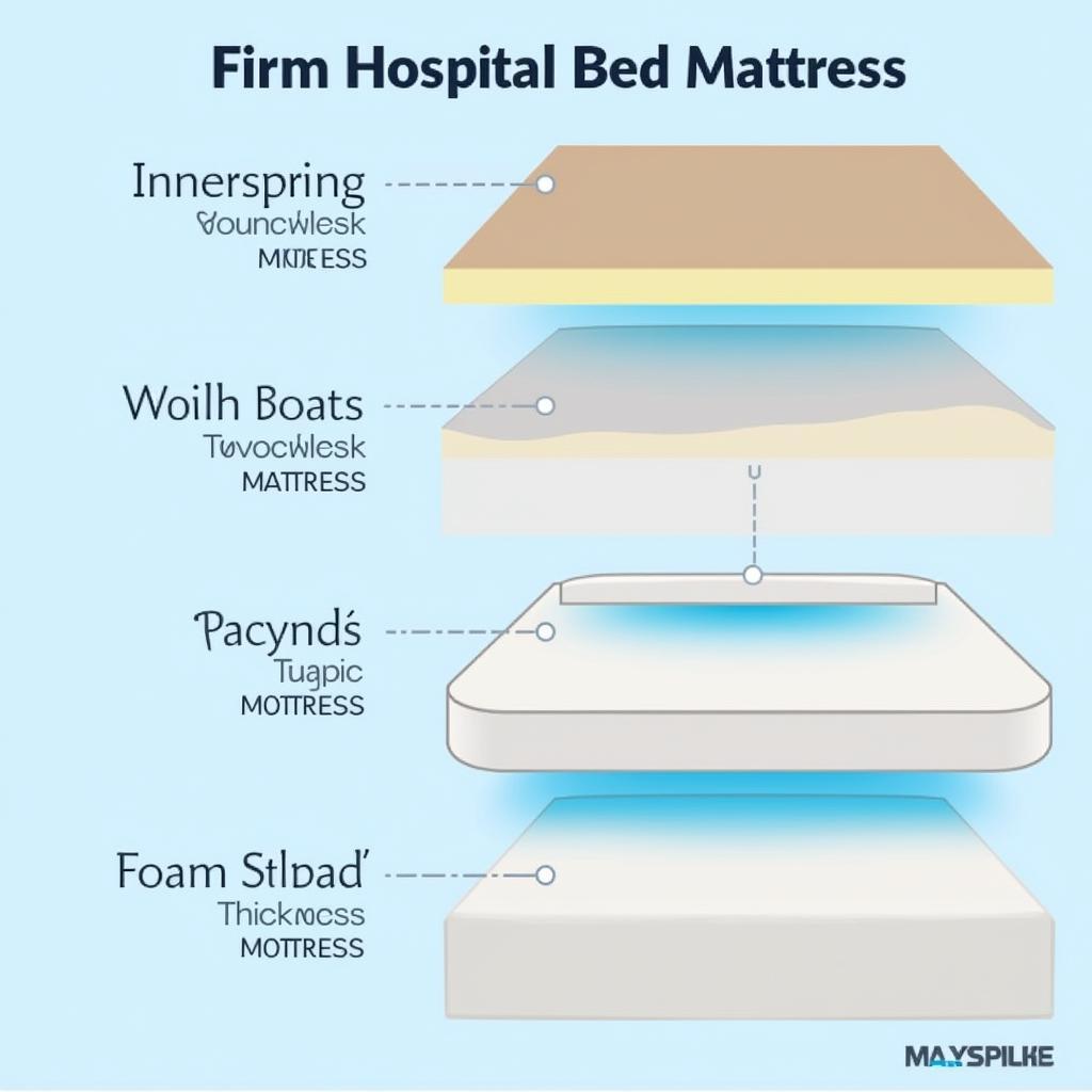 Comparison of Different Types of Firm Hospital Bed Mattresses