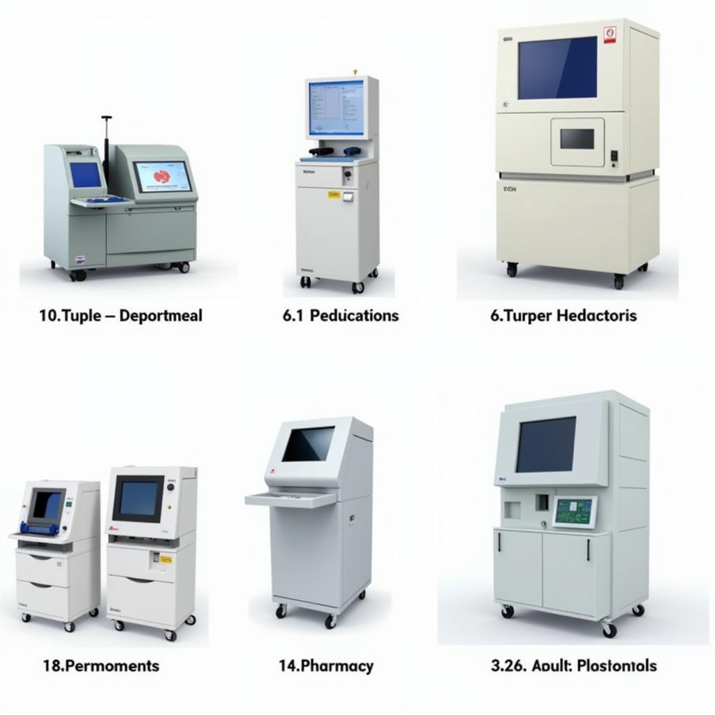 Variety of Hospital Medication Dispensing Machines