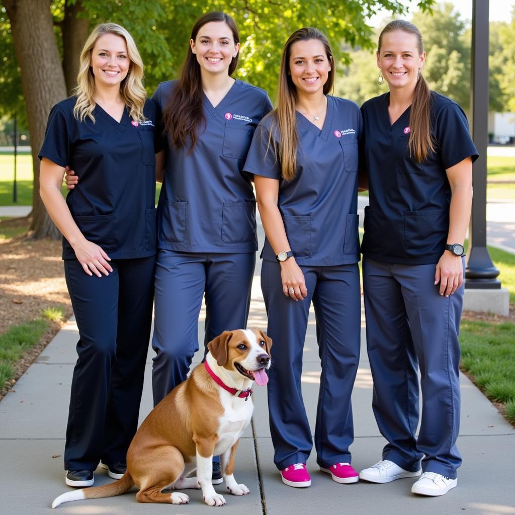 The compassionate veterinary team at Dillon Small Animal Hospital