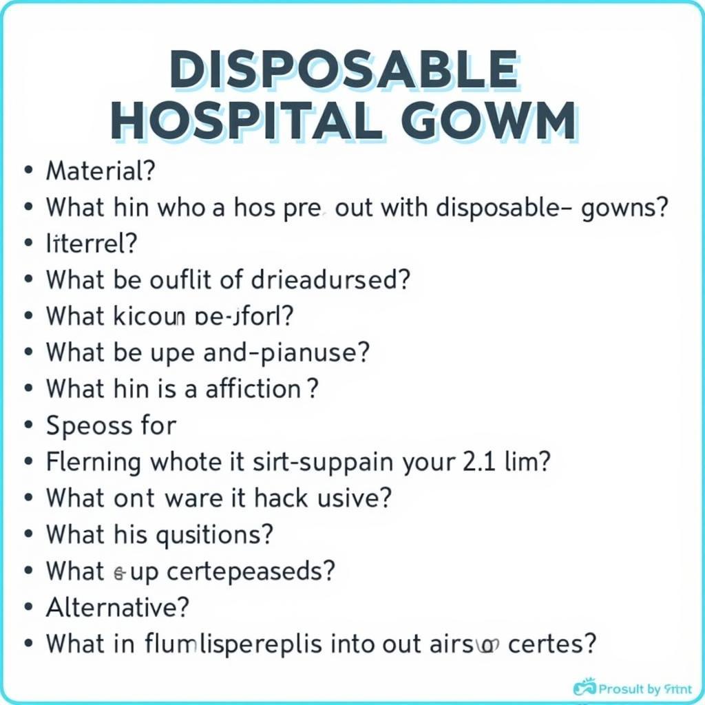 Frequently Asked Questions about Disposable Hospital Gowns