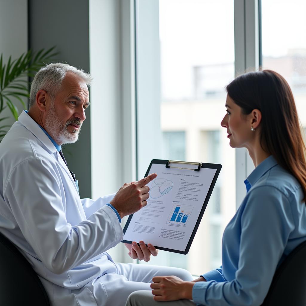 Doctor and Patient Discussing Treatment Options