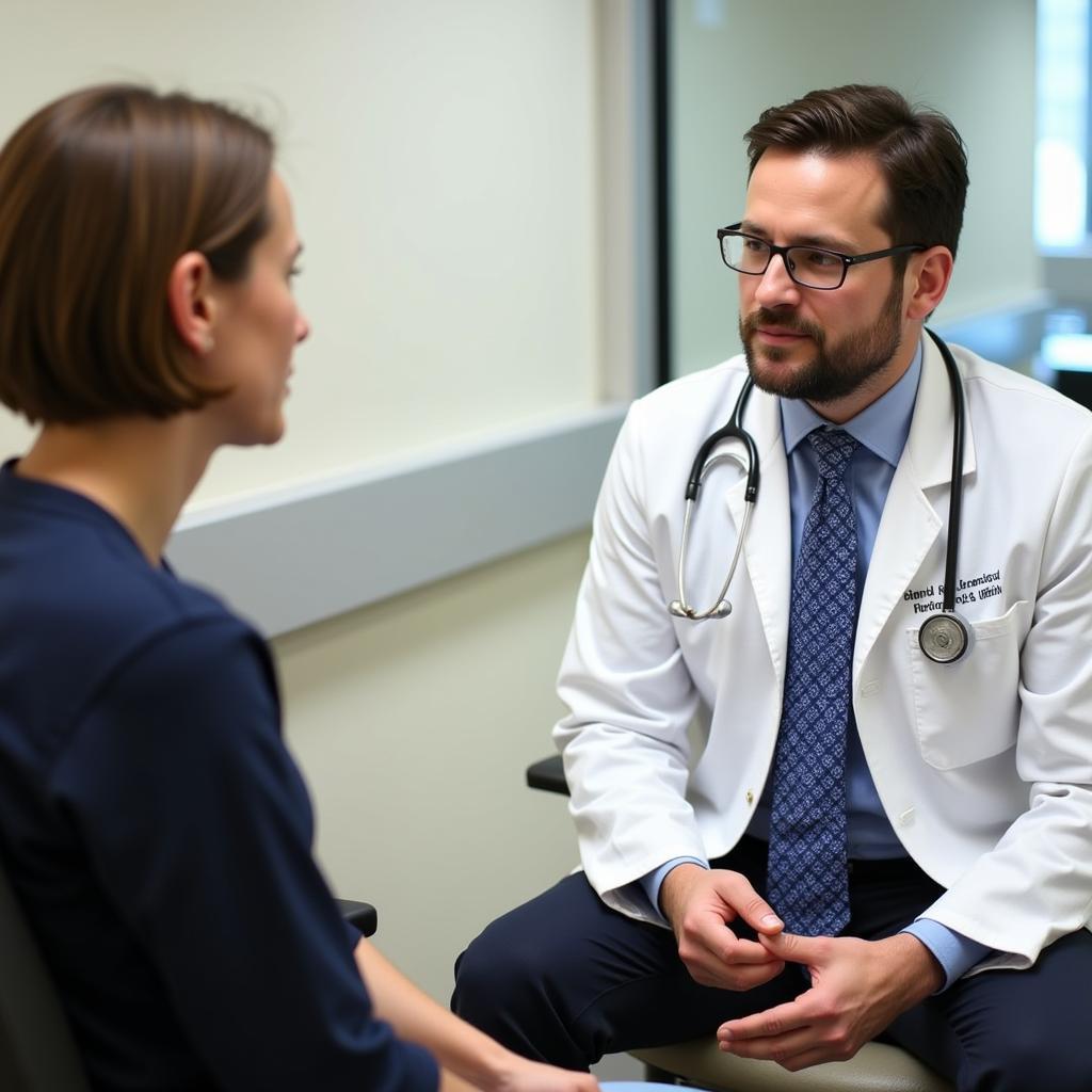 Doctor Patient Consultation at St. Francis Hospital