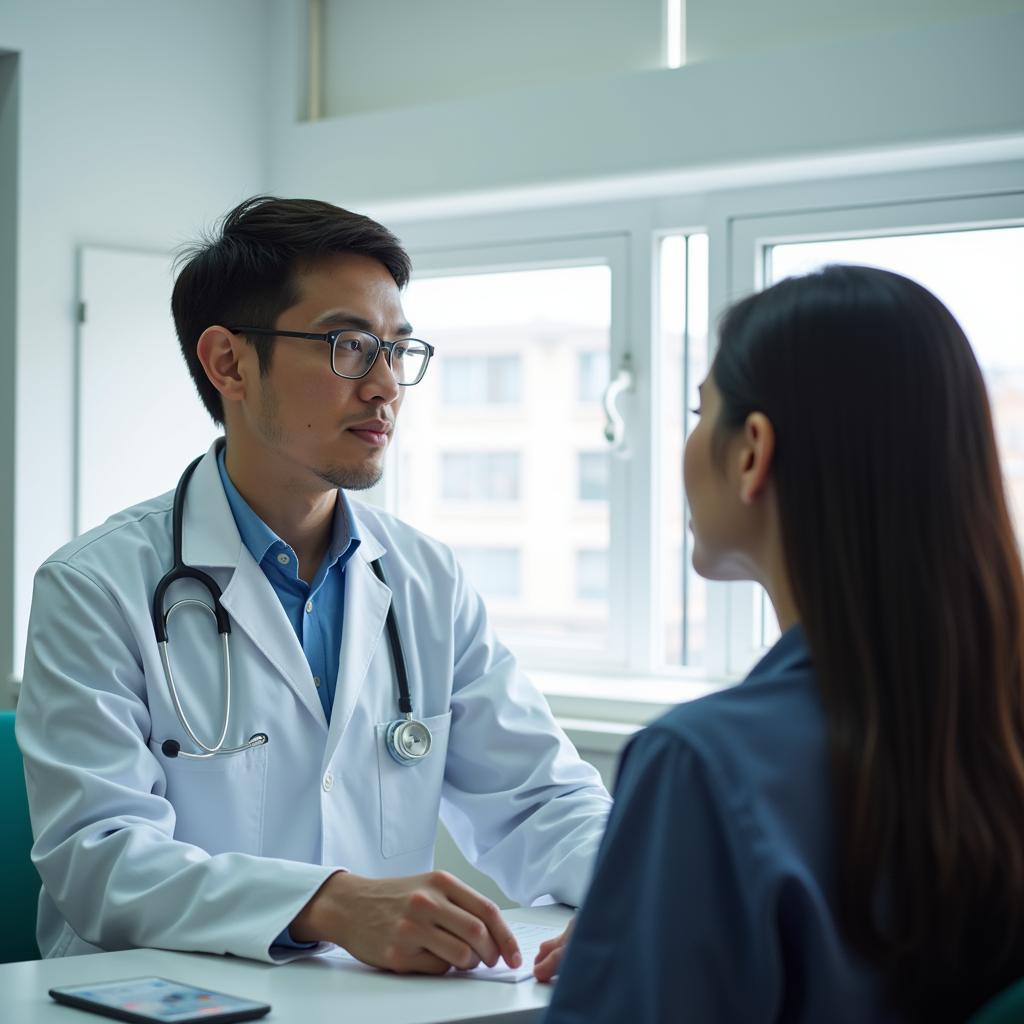 Doctor-Patient Consultation in Vietnam