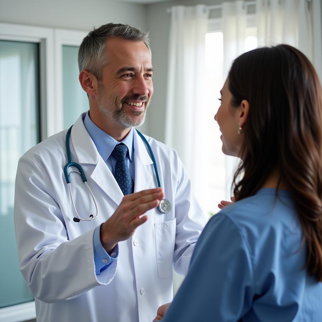 Doctor Consulting with a Patient