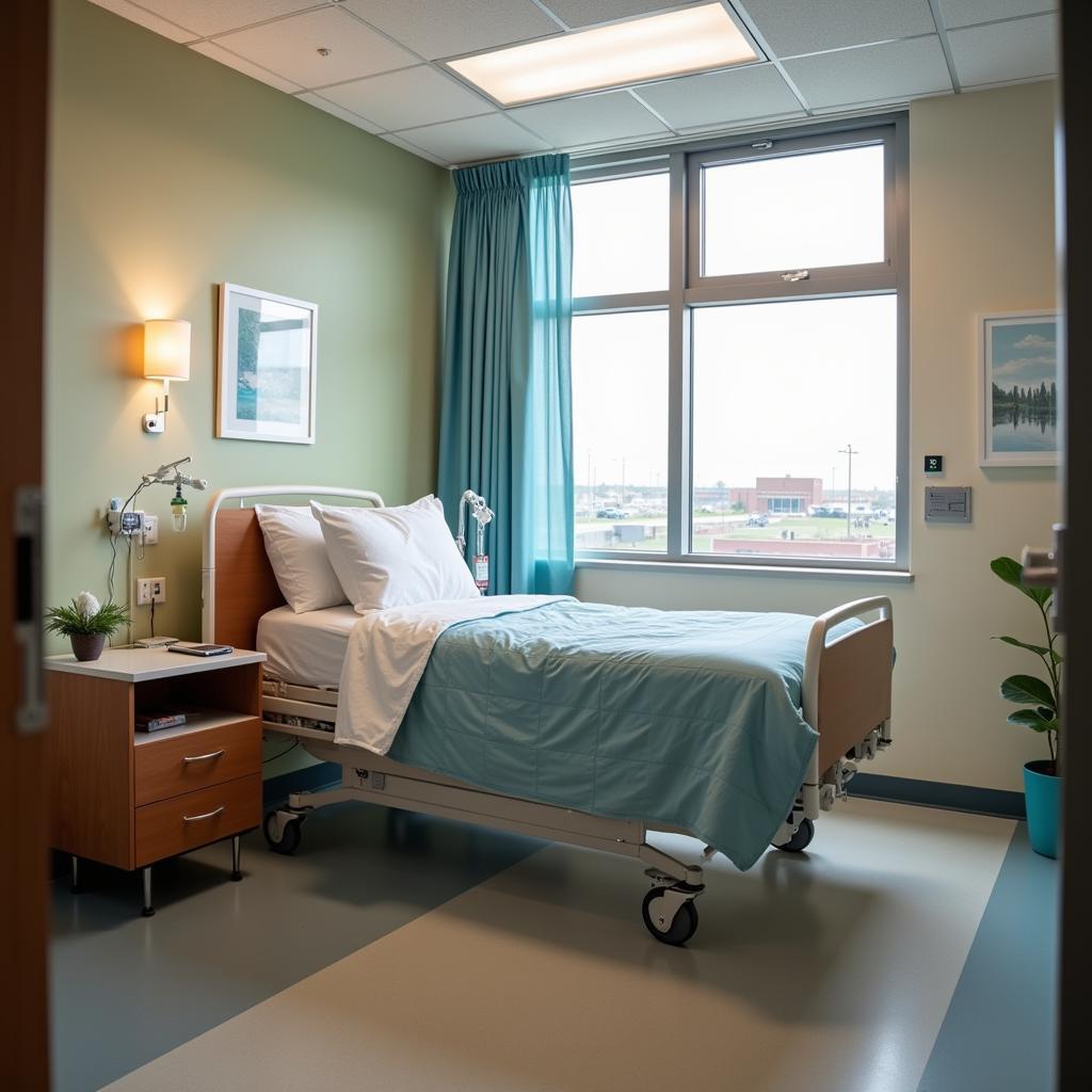 Comfortable Patient Room in Duncanville Hospital