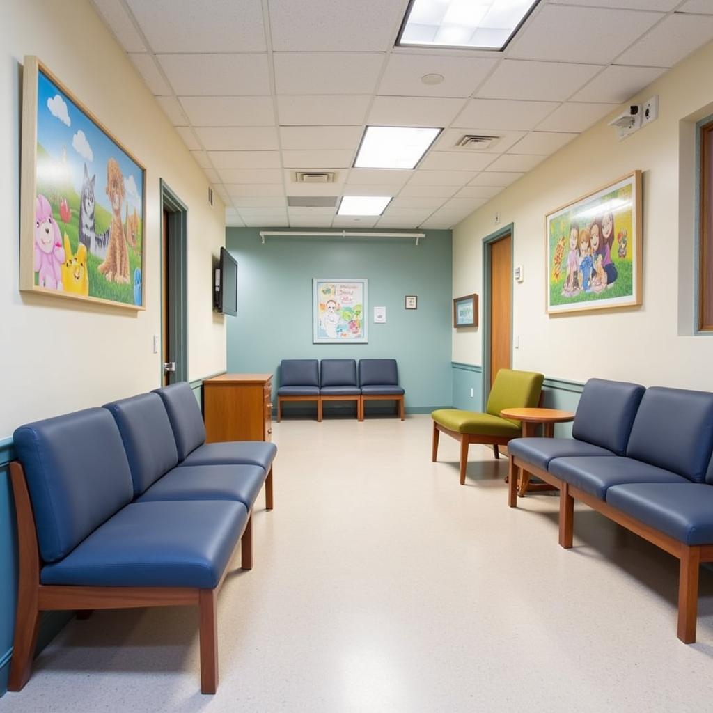 Comfortable Waiting Room at East Hanover Animal Hospital