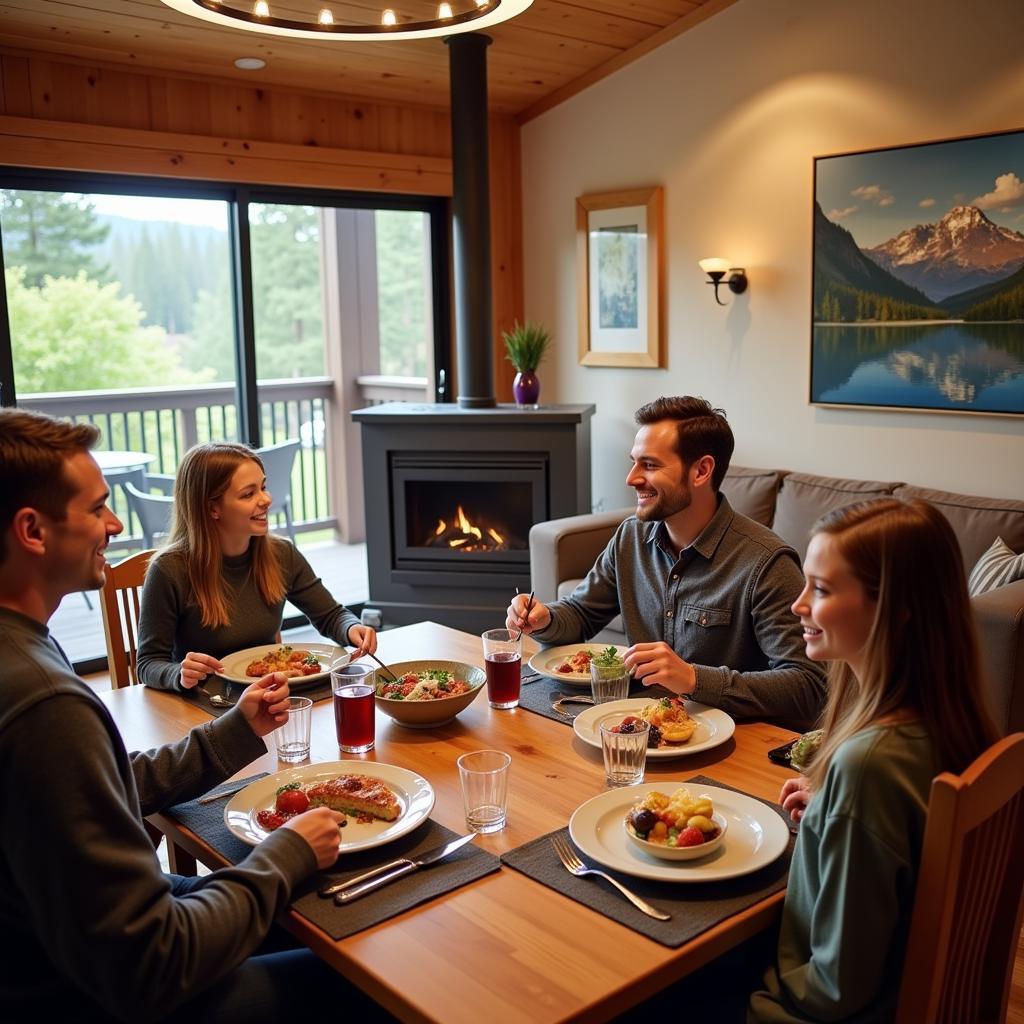 Family Gathering at East West Hospitality Tahoe