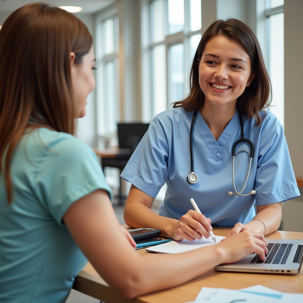 Patient Concierge Service at EDM Hospital