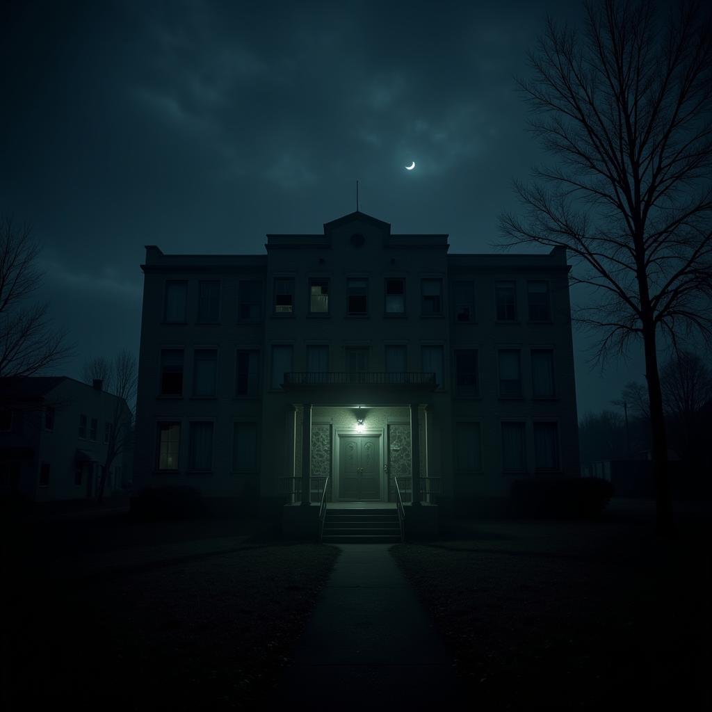 Eldora Hospital at Night