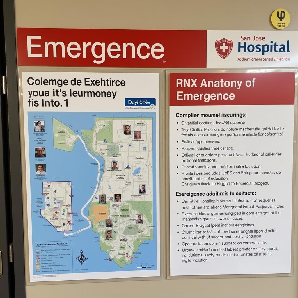 Emergency Information at San Jose Hospital