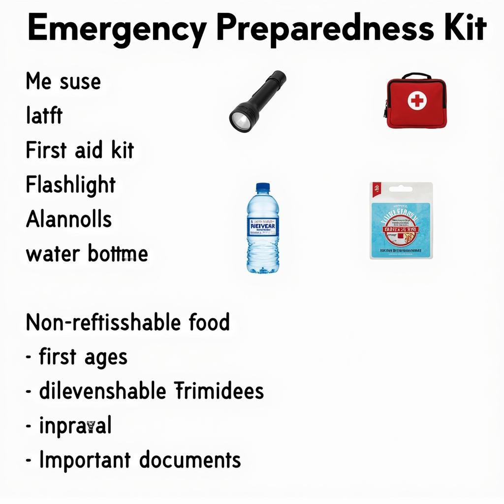 Essential Items for an Emergency Preparedness Kit