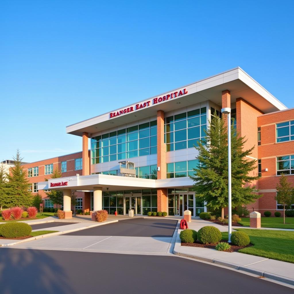 Exterior View of Erlanger East Hospital