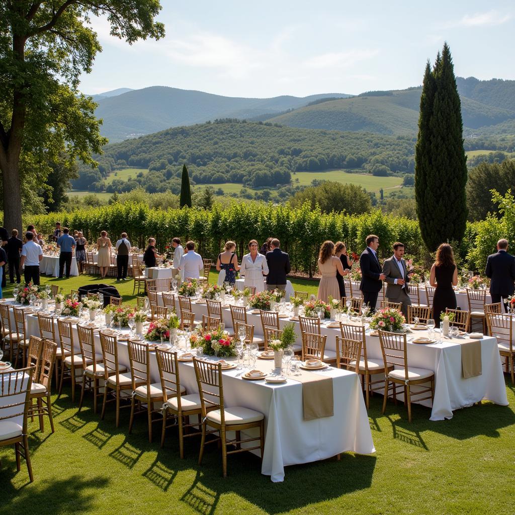 Event Planning in Tuscany: A Destination Wedding