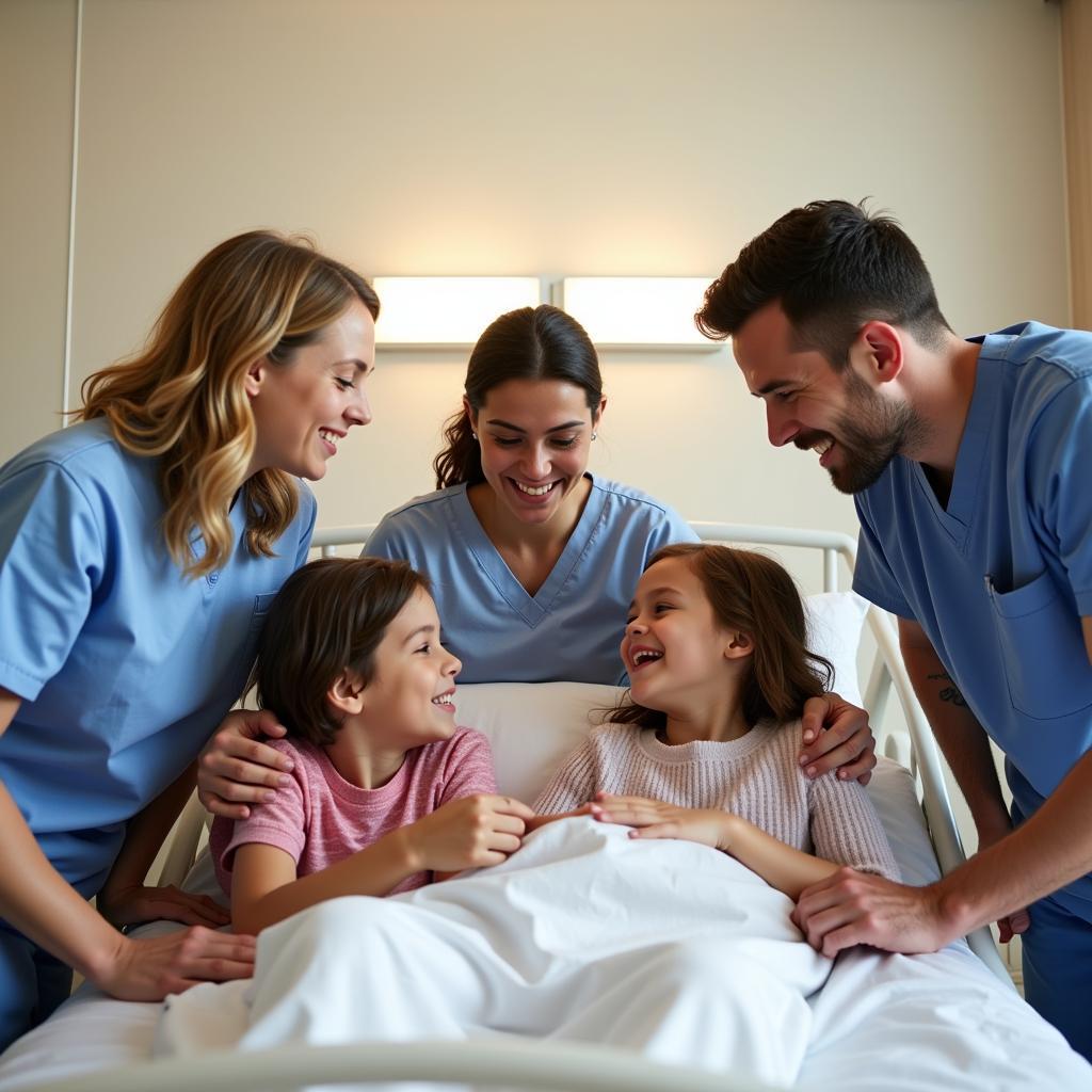 Family-Centered Care in a Pediatric Hospital