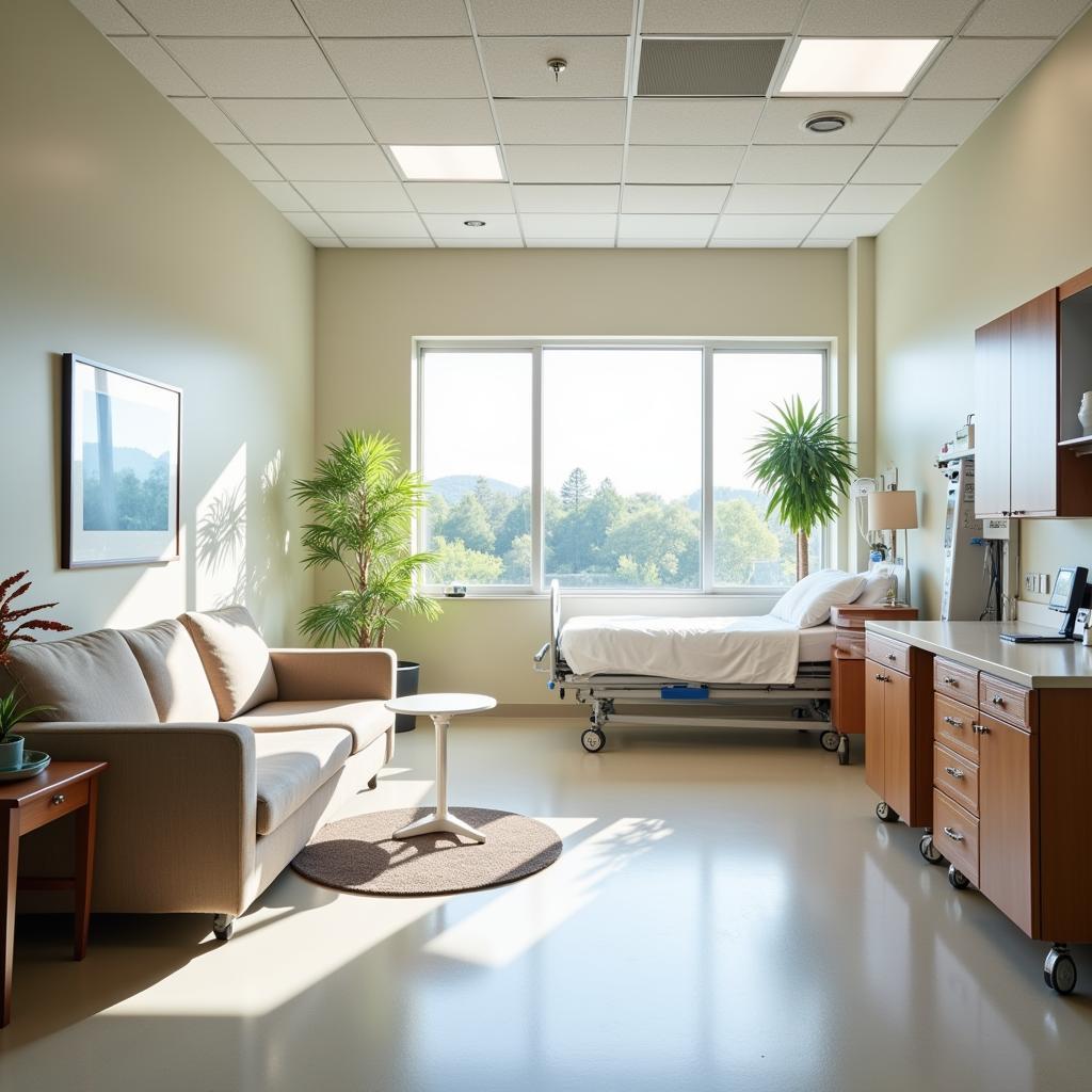 Fort Oglethorpe Hospital Patient Room