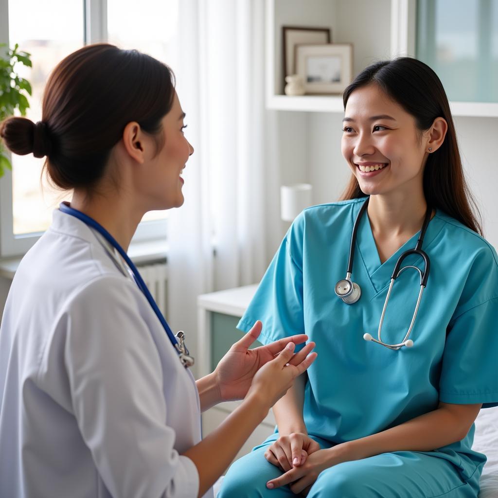 Friendly and professional medical staff at Abbotsford private hospital