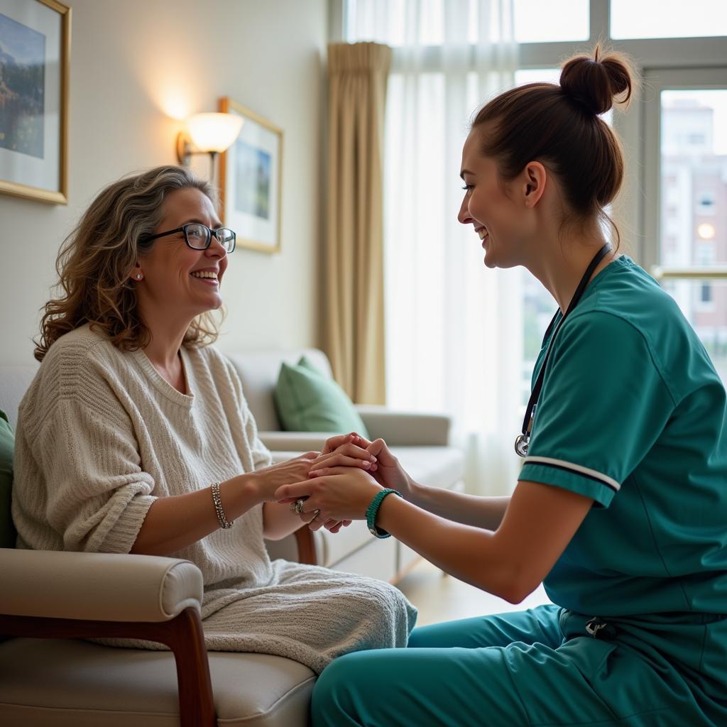 Patient Care at Fuda Cancer Hospital