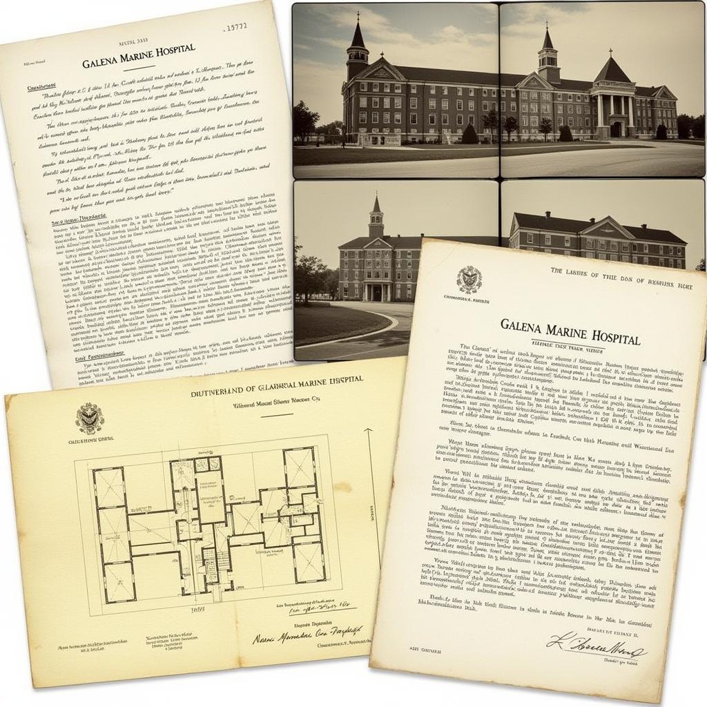 Galena Marine Hospital Historical Documents