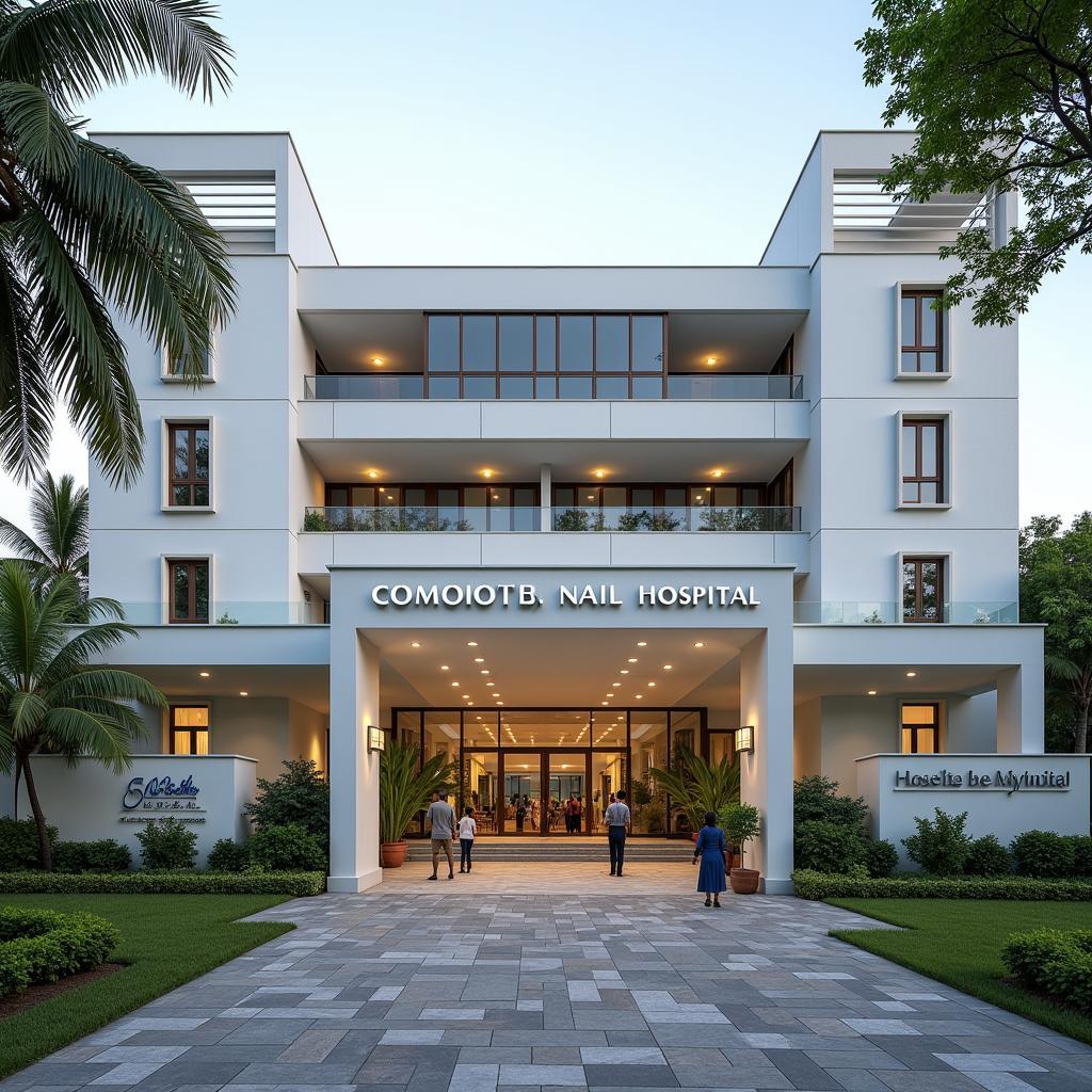 Ganga Hospital Coimbatore Main Entrance