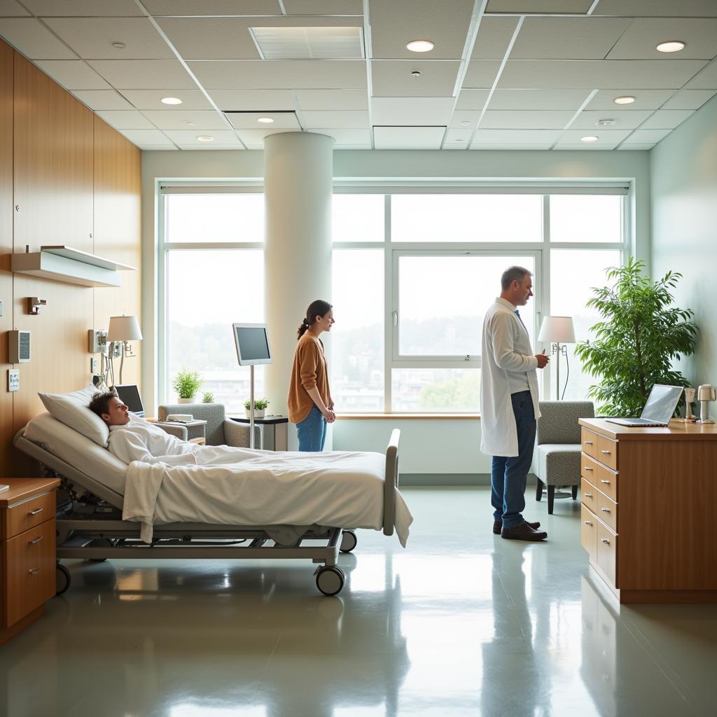 Germantown TN Hospital Patient Room