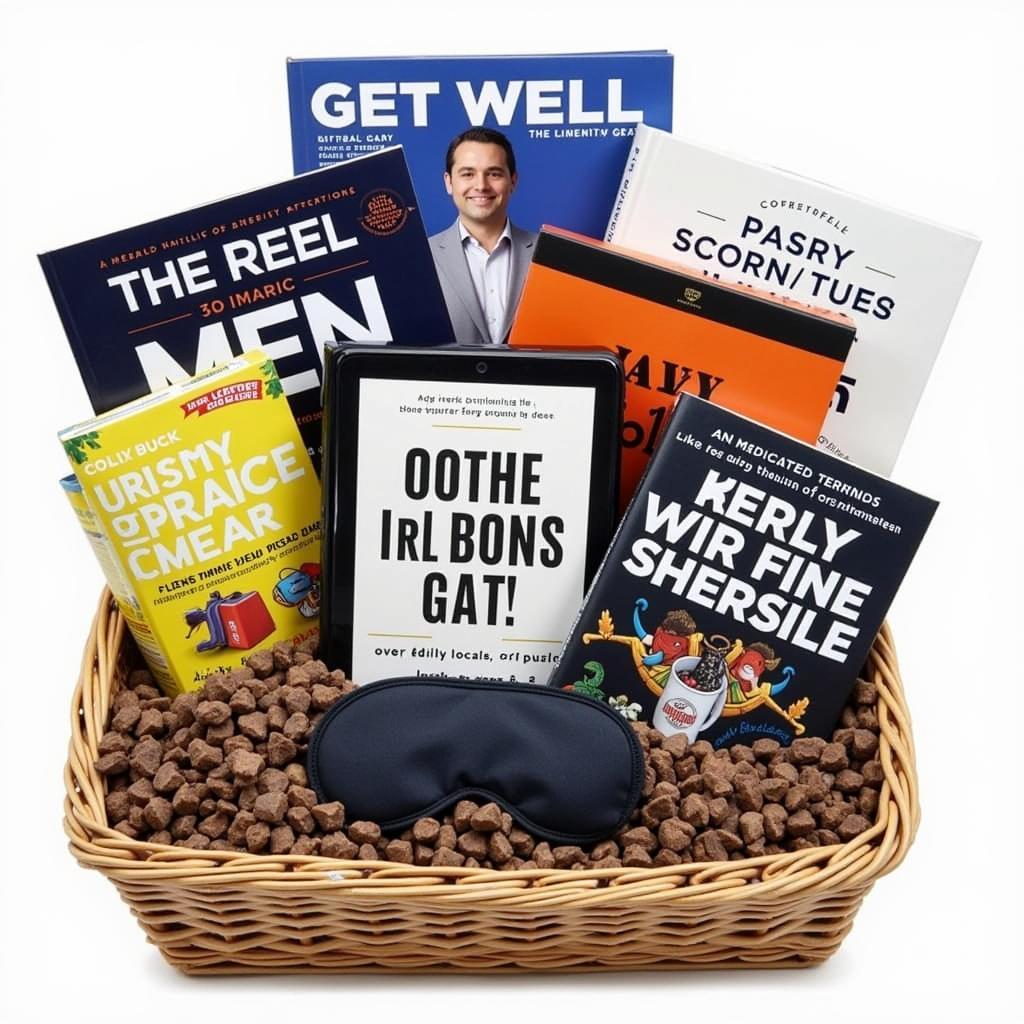 Get Well Gift Basket Ideas for Men in Hospital