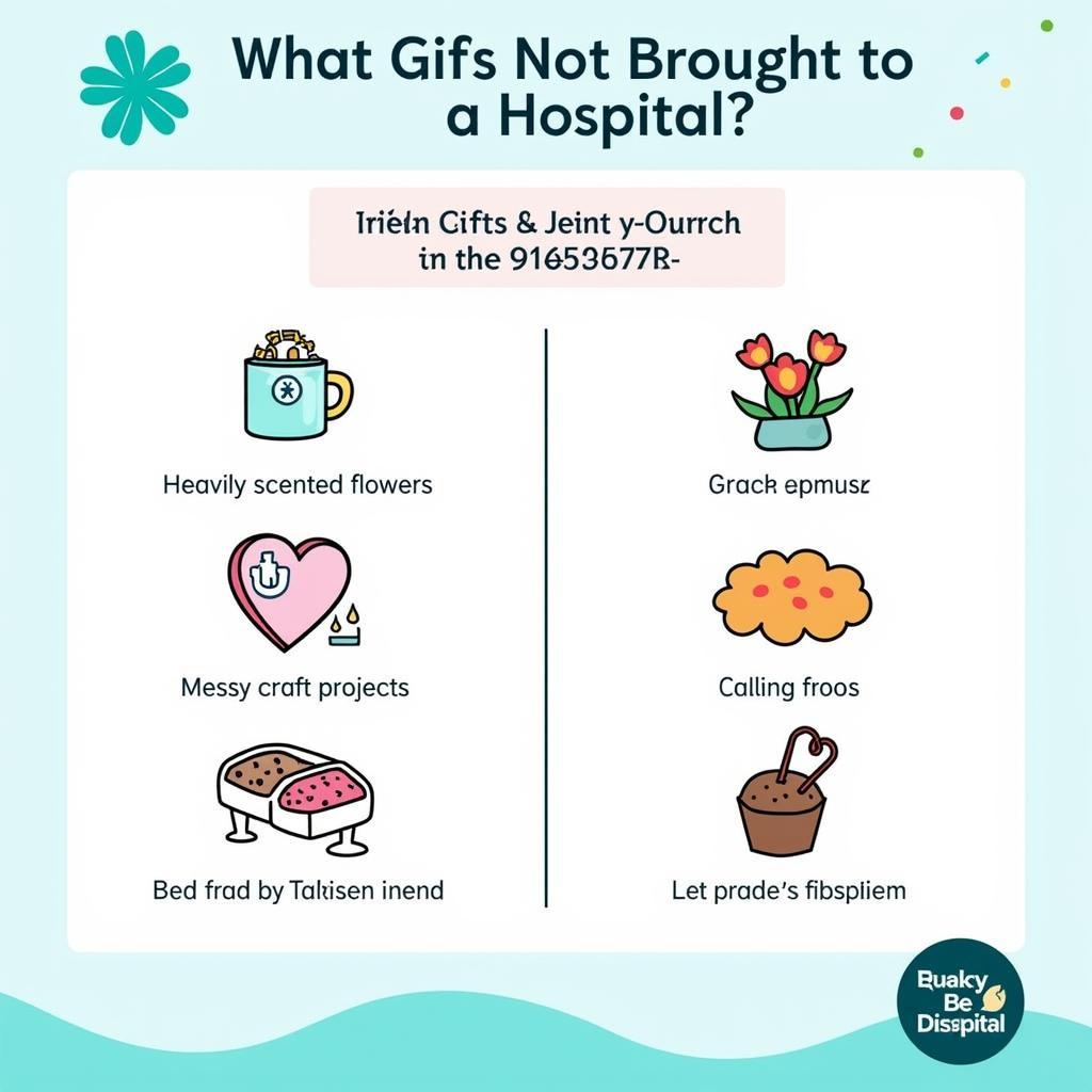 Gifts to Avoid Bringing to the Hospital