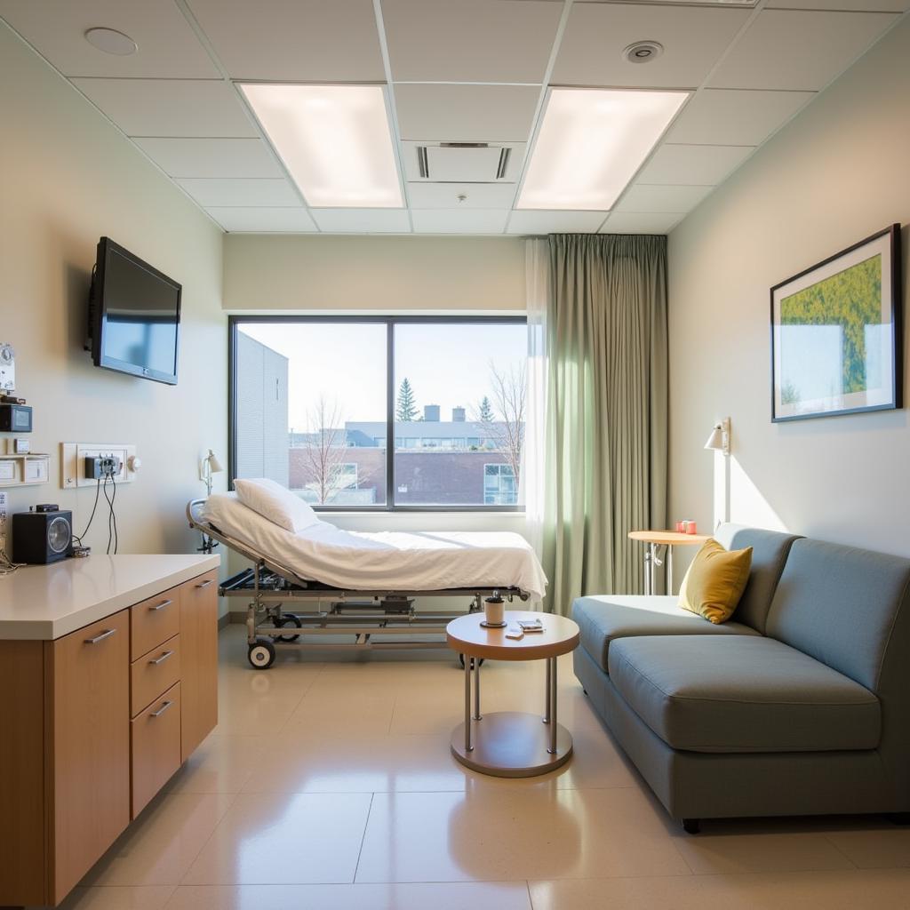 Comfortable Patient Rooms at Greater El Monte Community Hospital