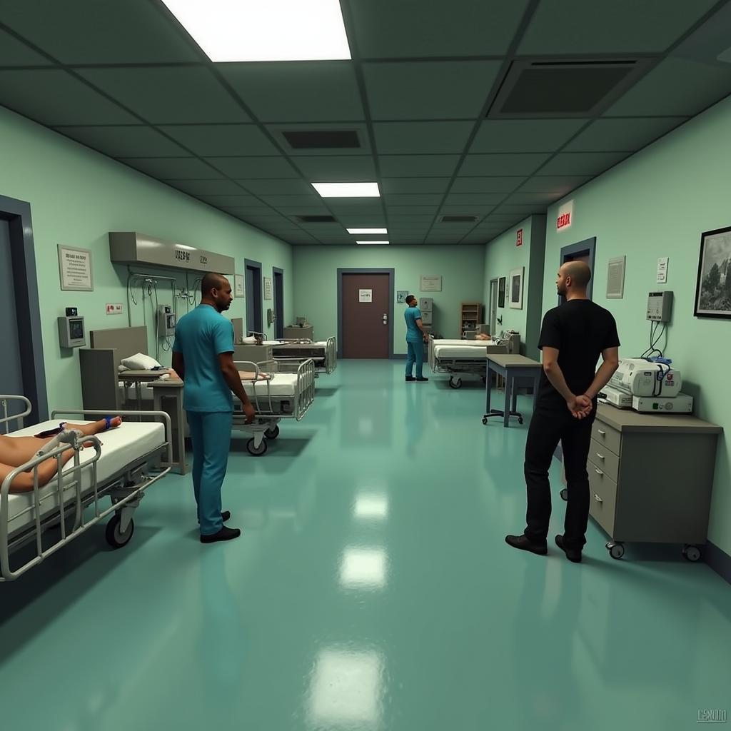 Inside a GTA San Andreas Hospital