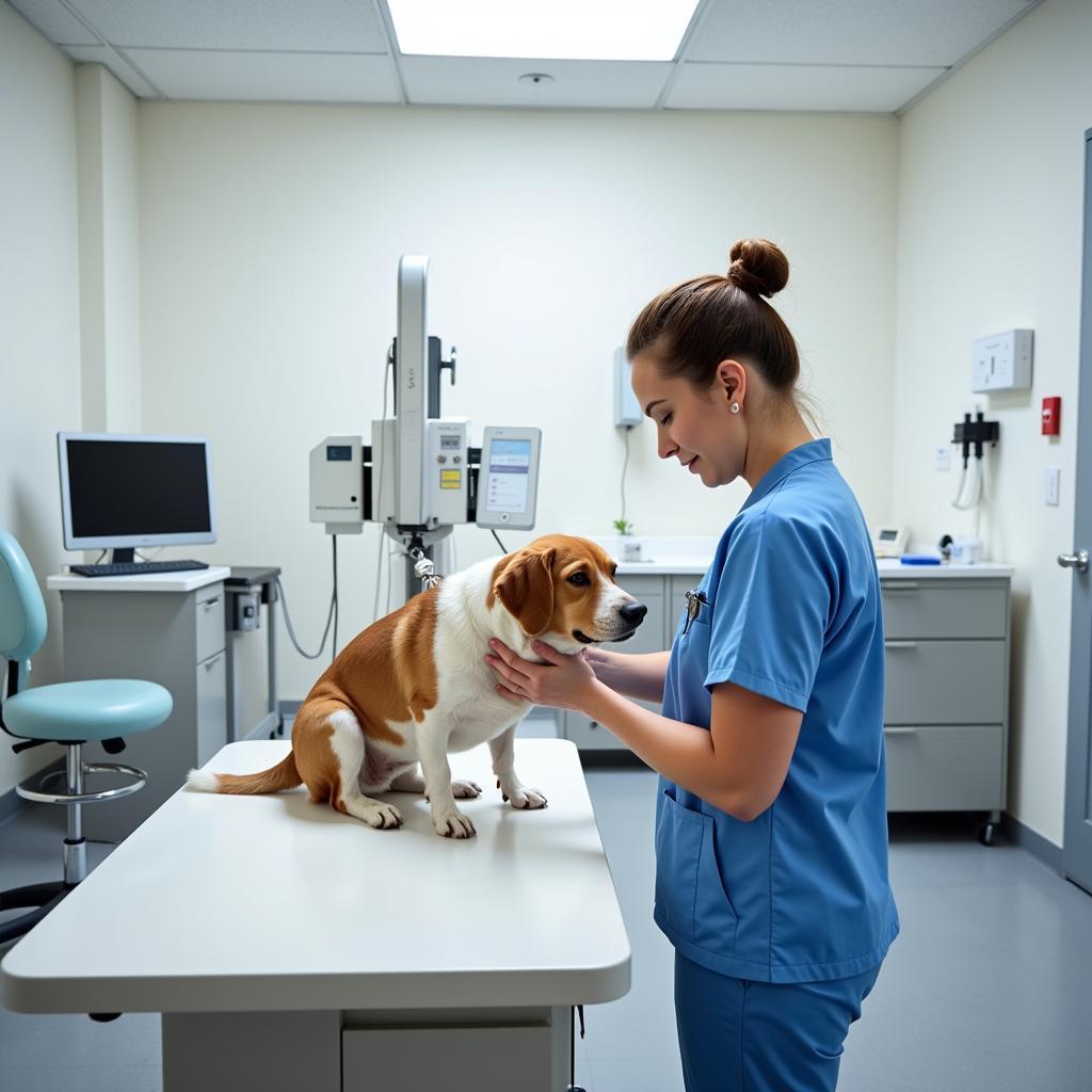 Comfortable and Well-Equipped Exam Room