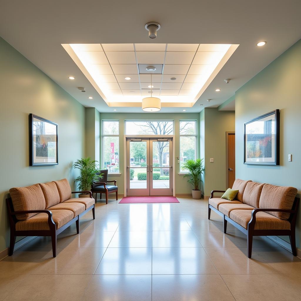 Comfortable Waiting Area at Hackensack Hospital