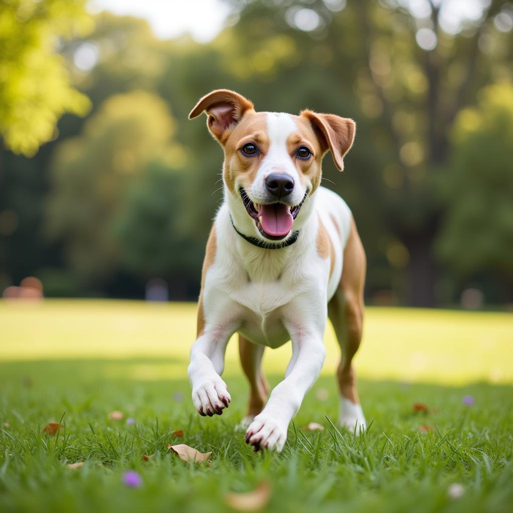 Happy and Healthy Dog after Treatment