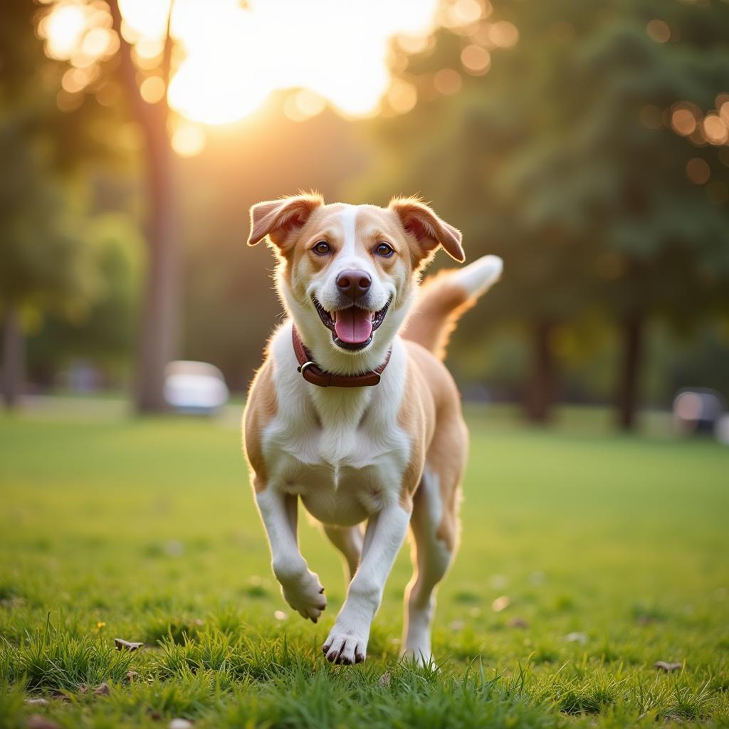 Happy and Healthy Dog after Receiving Vet Care in Kenosha