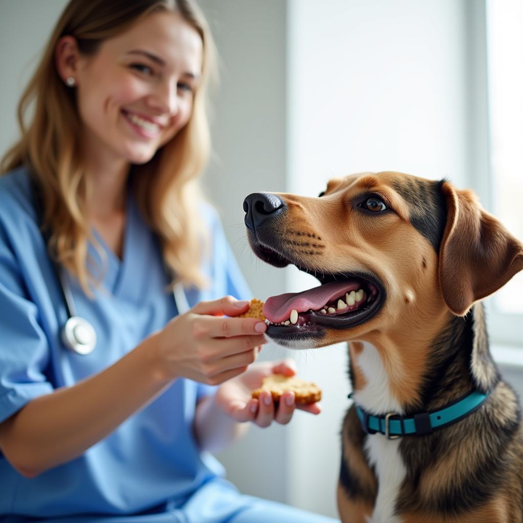 Happy Healthy Pet at the Vet