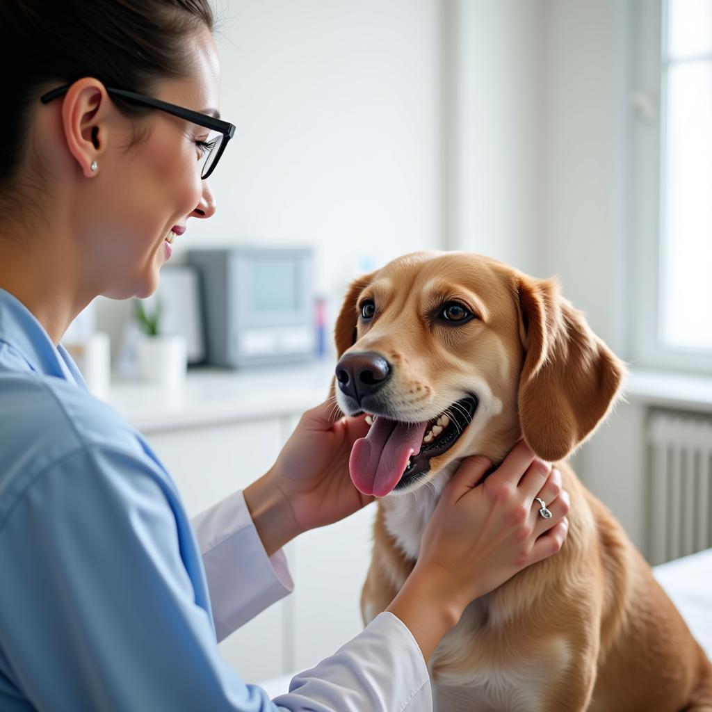 Happy Healthy Pet at the Vet