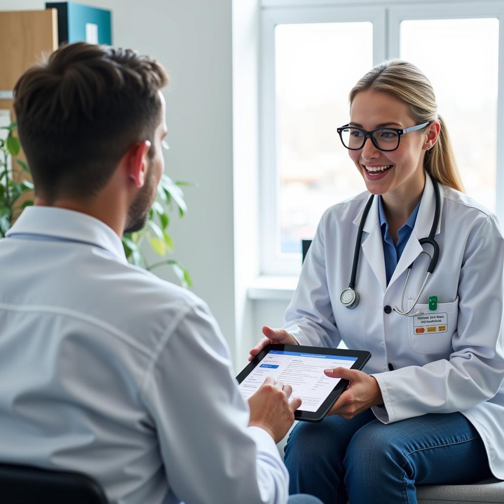 Harrington Hospital Doctor Patient Interaction facilitated by Staff Directory