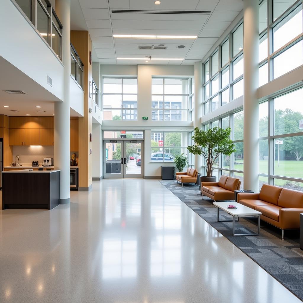 Hazel Hawkins Hospital Interior Waiting Area