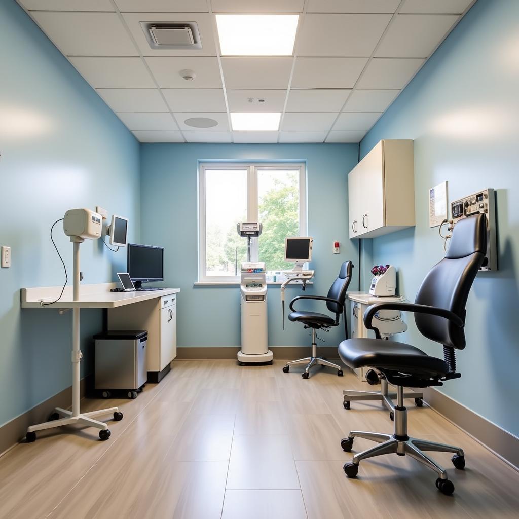 Modern Exam Room at Healing Hearts Animal Hospital