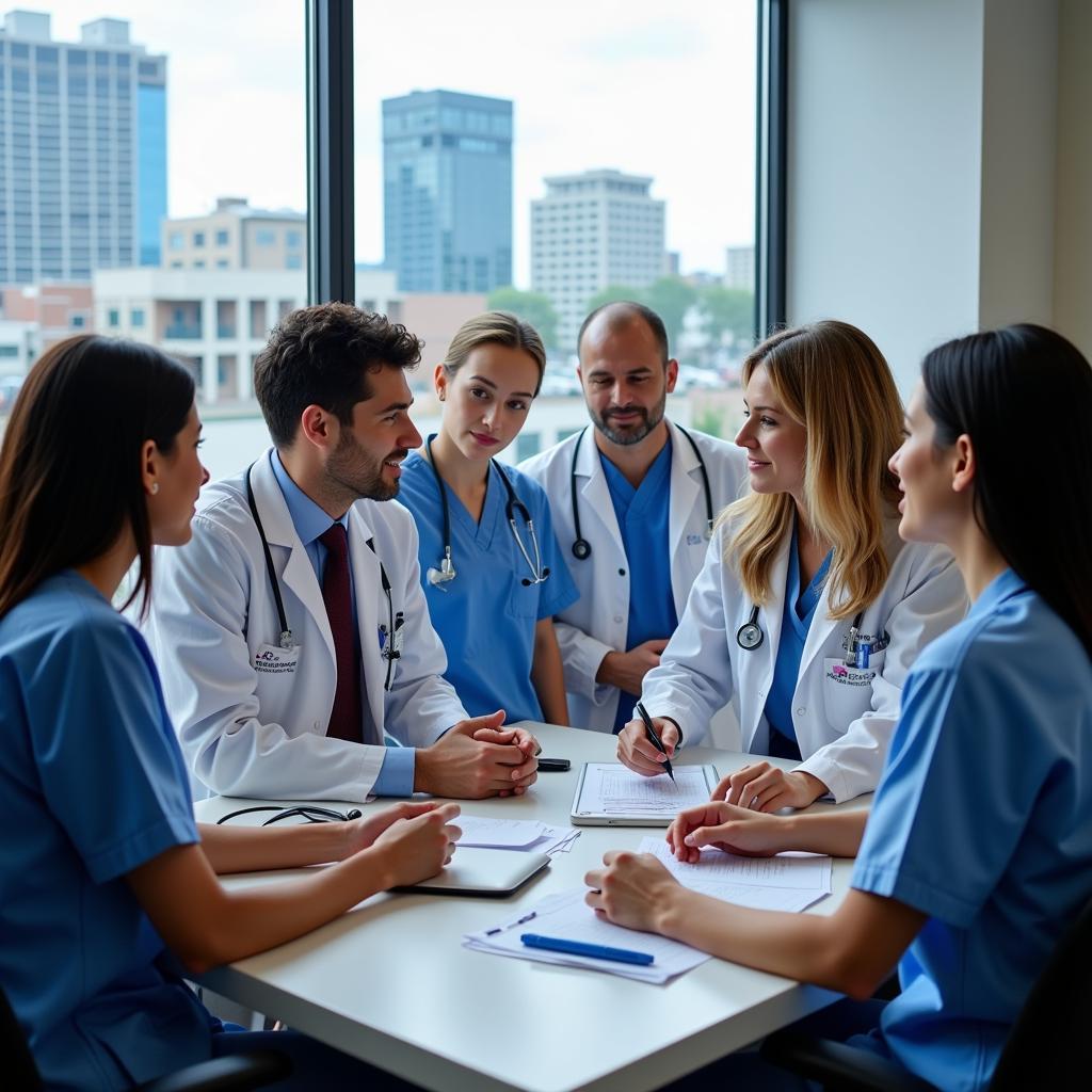 Collaborative Medical Team in Houston Heights Hospital