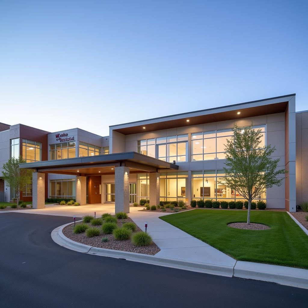 Exterior View of the New Henderson NV Hospital