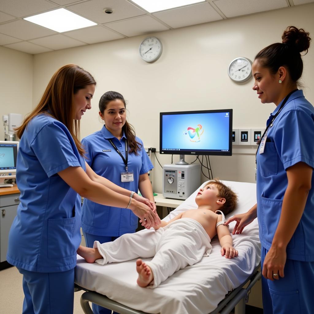 Holtz Nurse Residency Simulation Lab Training