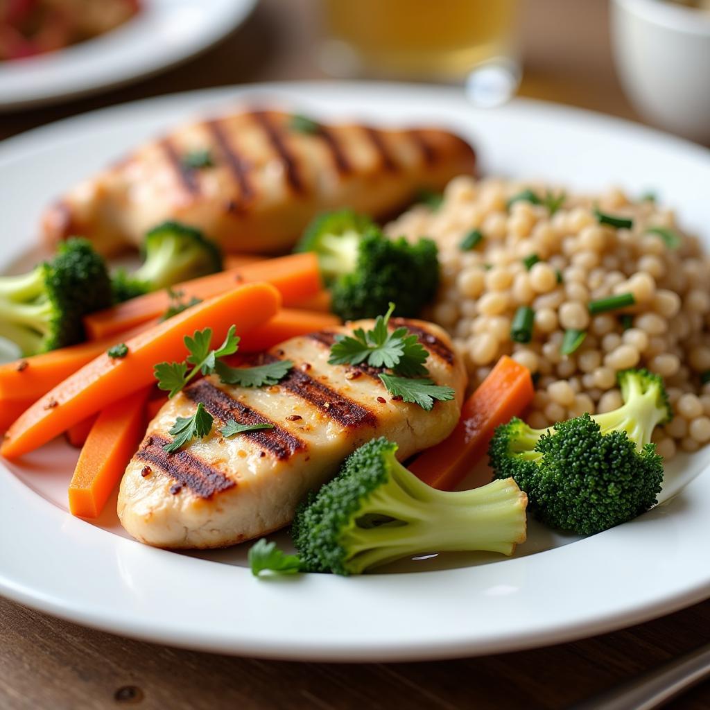 Healthy Food Options at Holy Cross Hospital Cafeteria