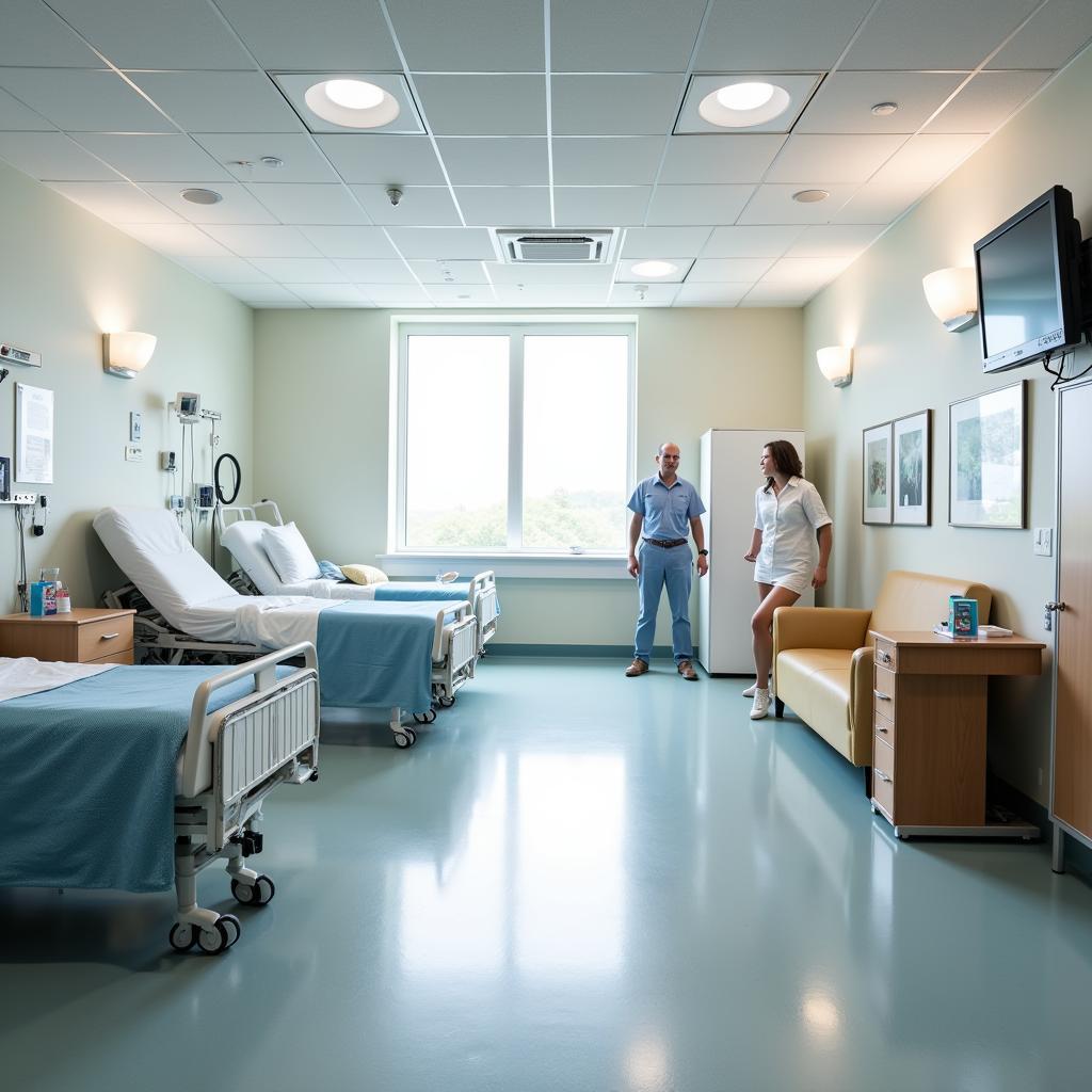 Comfortable Patient Rooms at Hoopeston Community Memorial Hospital