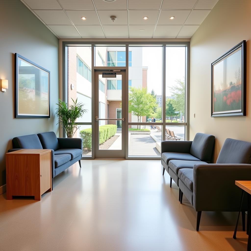 Waiting Area on Hospital 5th Floor