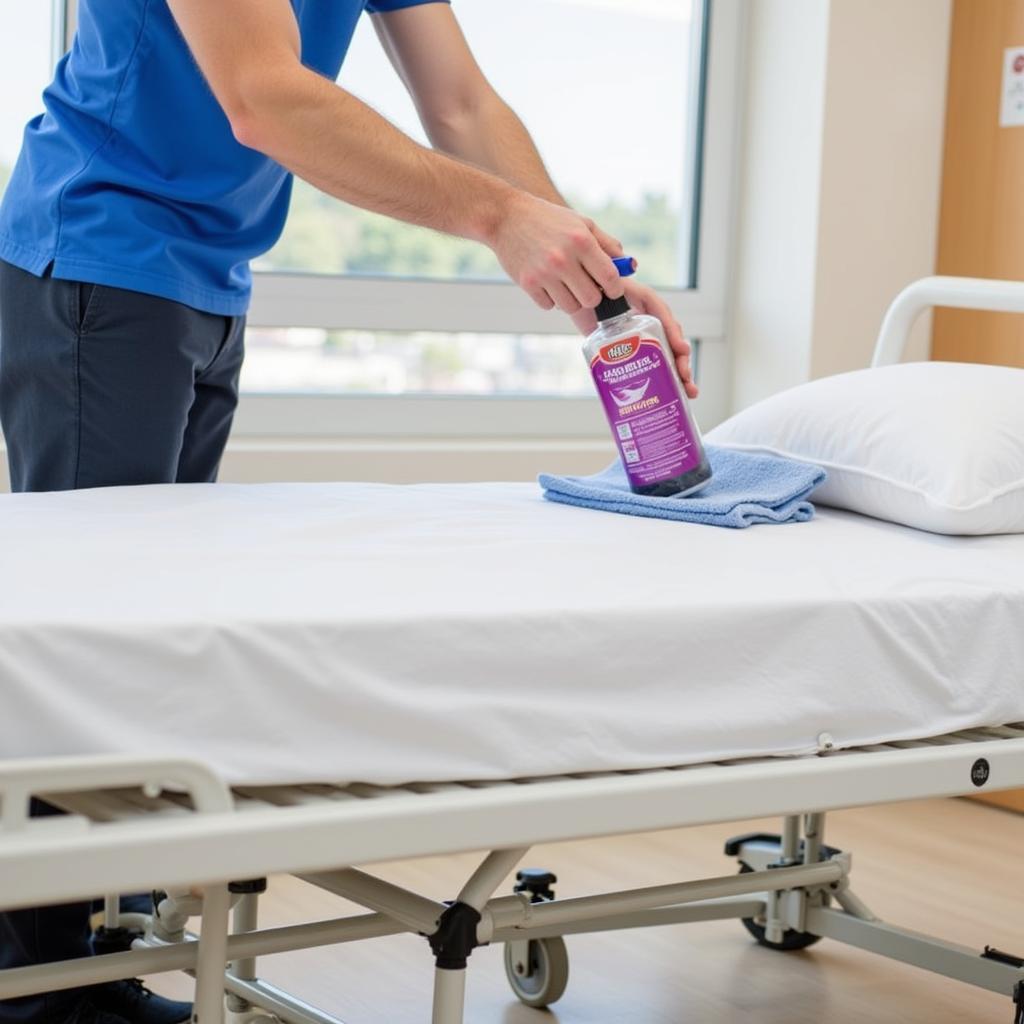 Hospital Bed Cleaning and Maintenance