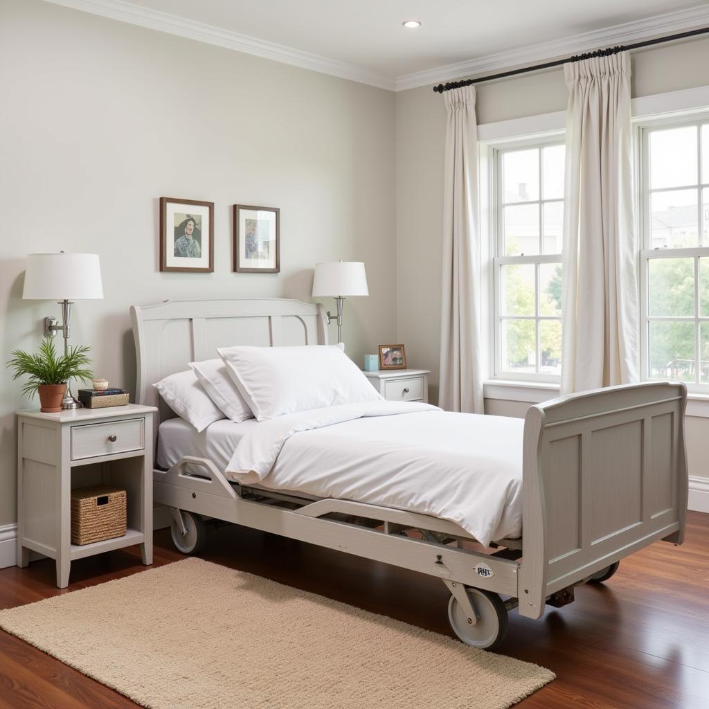 Hospital Bed in a Home Setting