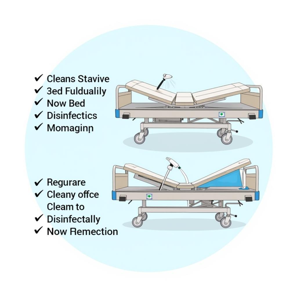 Hospital Bed Maintenance and Cleaning