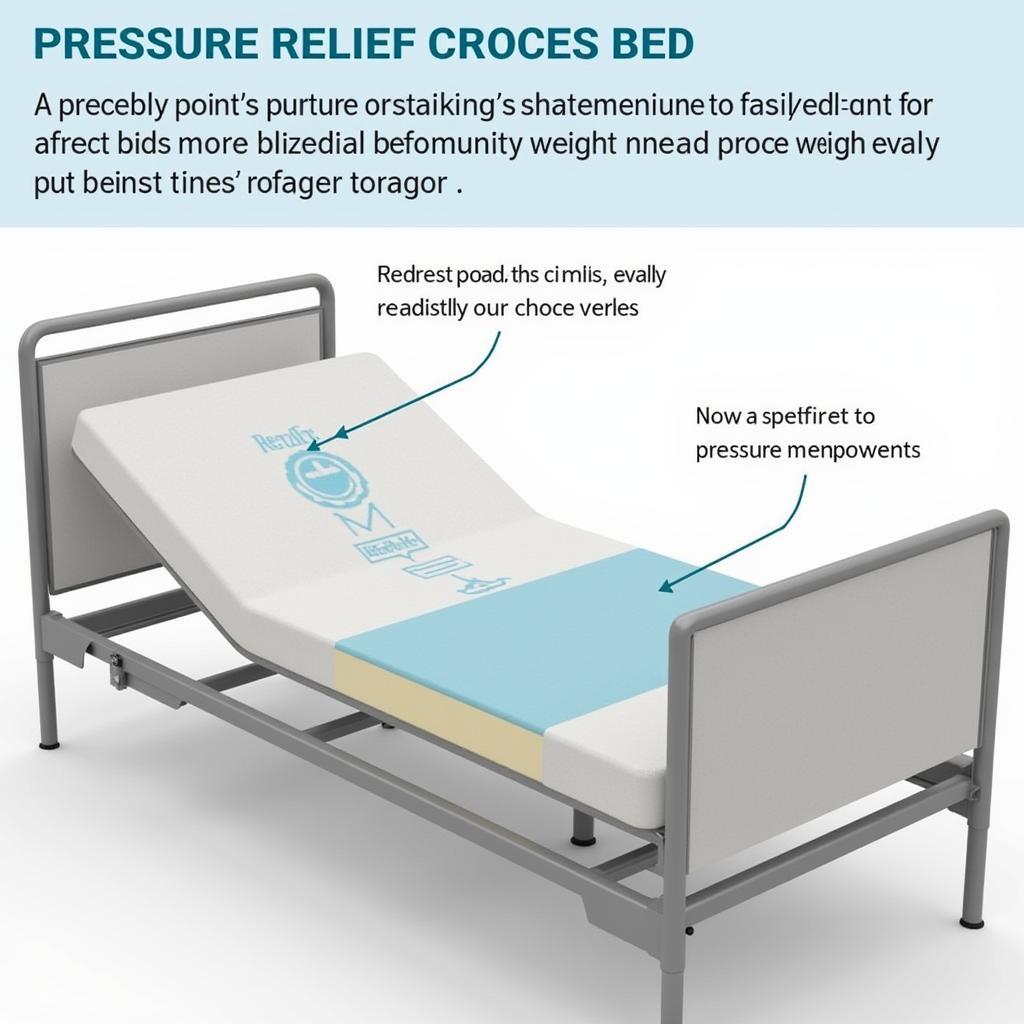 Hospital Bed Mattress for Pressure Relief