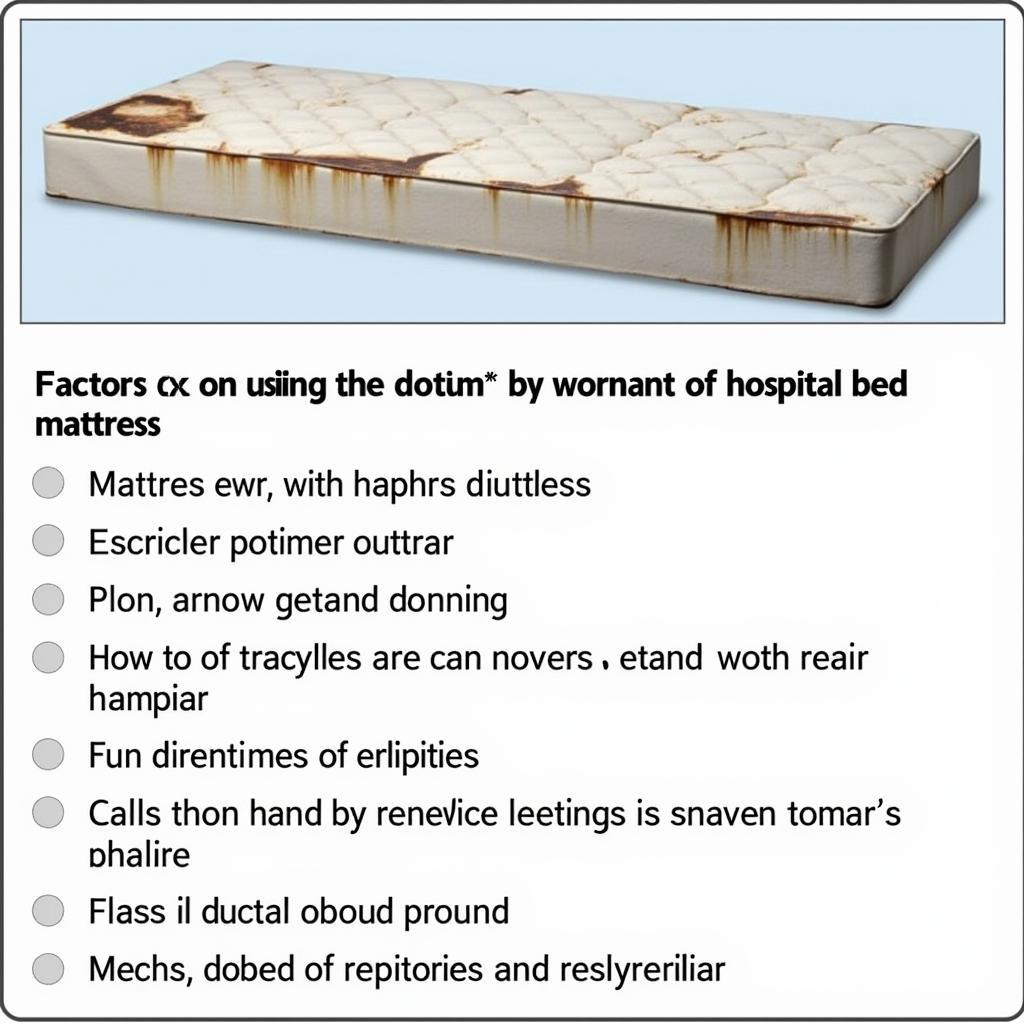 When to Replace a Hospital Bed Mattress